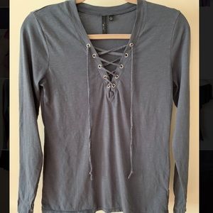 Joes Jeans Lace Up top